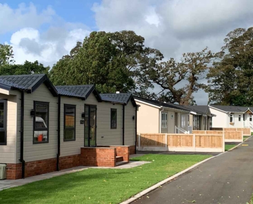Lodges for sale at Irthing Vale Park, Brampton, Cumbria