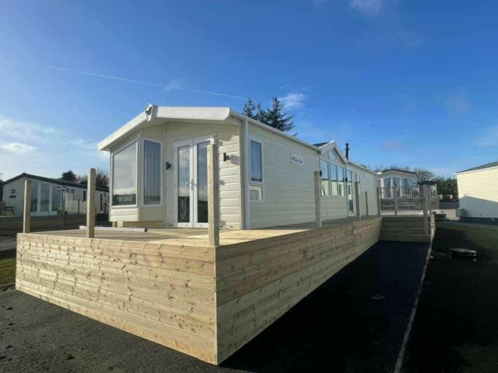 Holiday lodges for sale at Woodleigh Caravan Park, Exeter, Devon